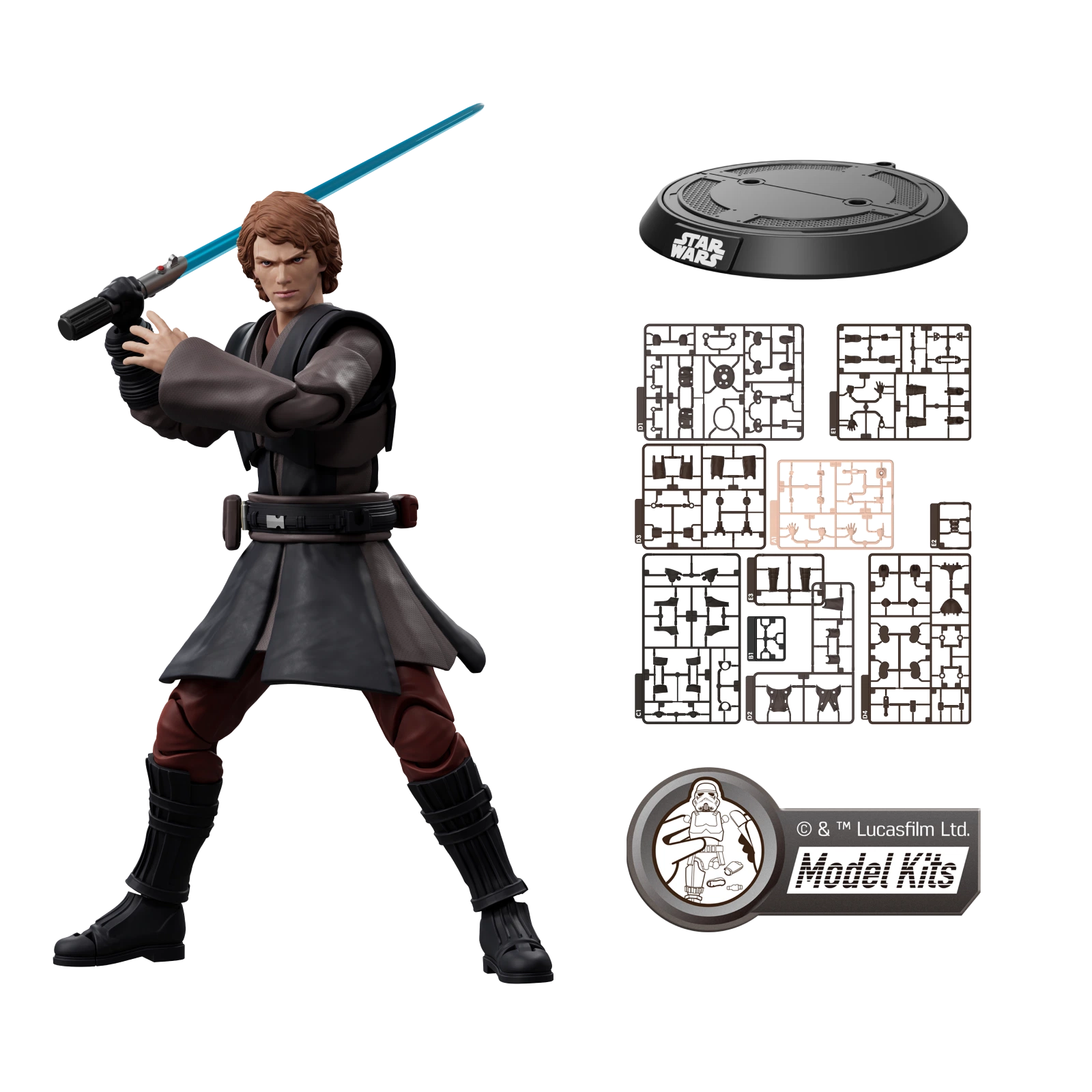 STAR WARS: REVENGE OF THE SITH™ CHAMPION CLASS 08 ANAKIN SKYWALKER™ MODEL KITS | BLOKEES