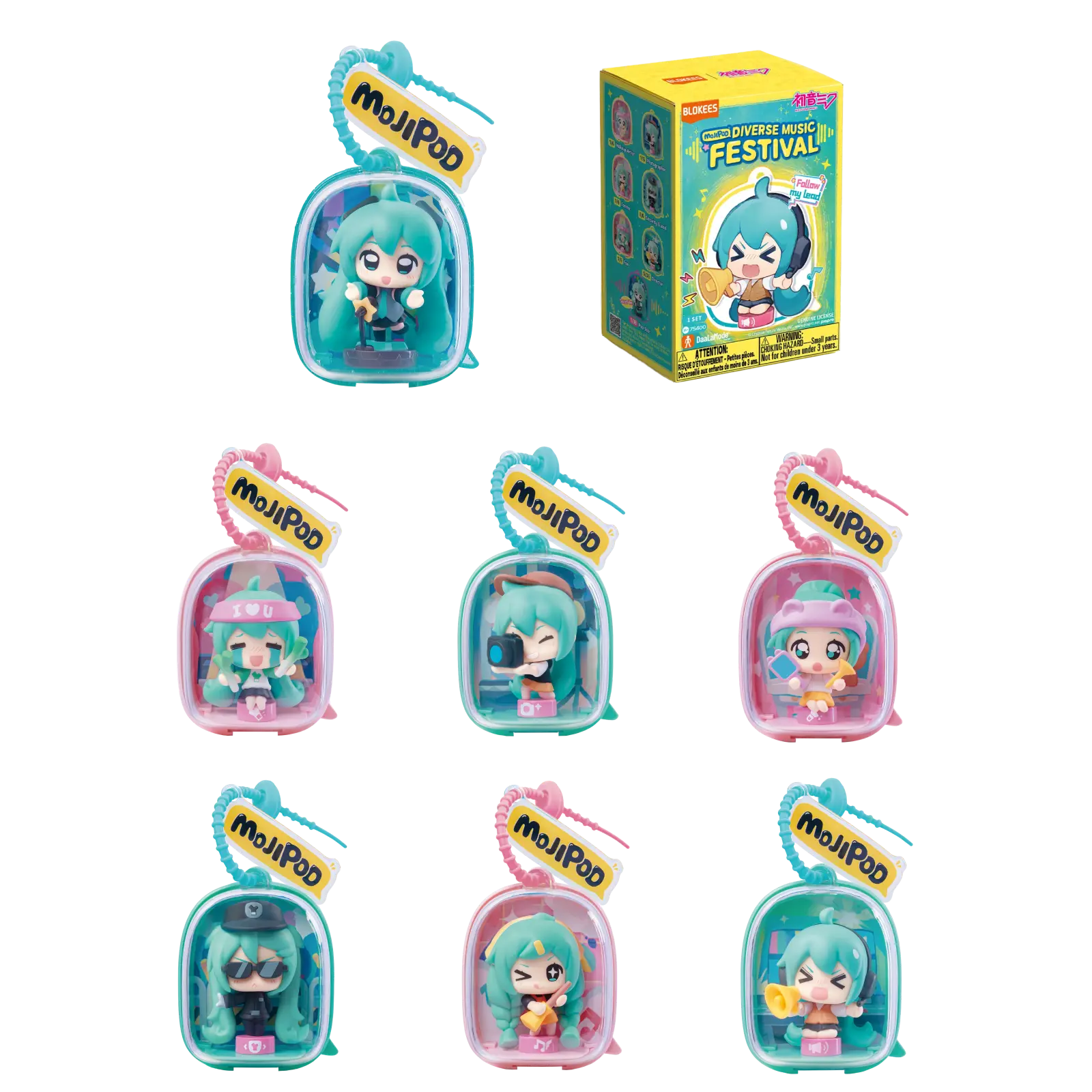 Blokees DaaLaMode Series - MOJIPOD Hatsune Miku Diverse Music Festival