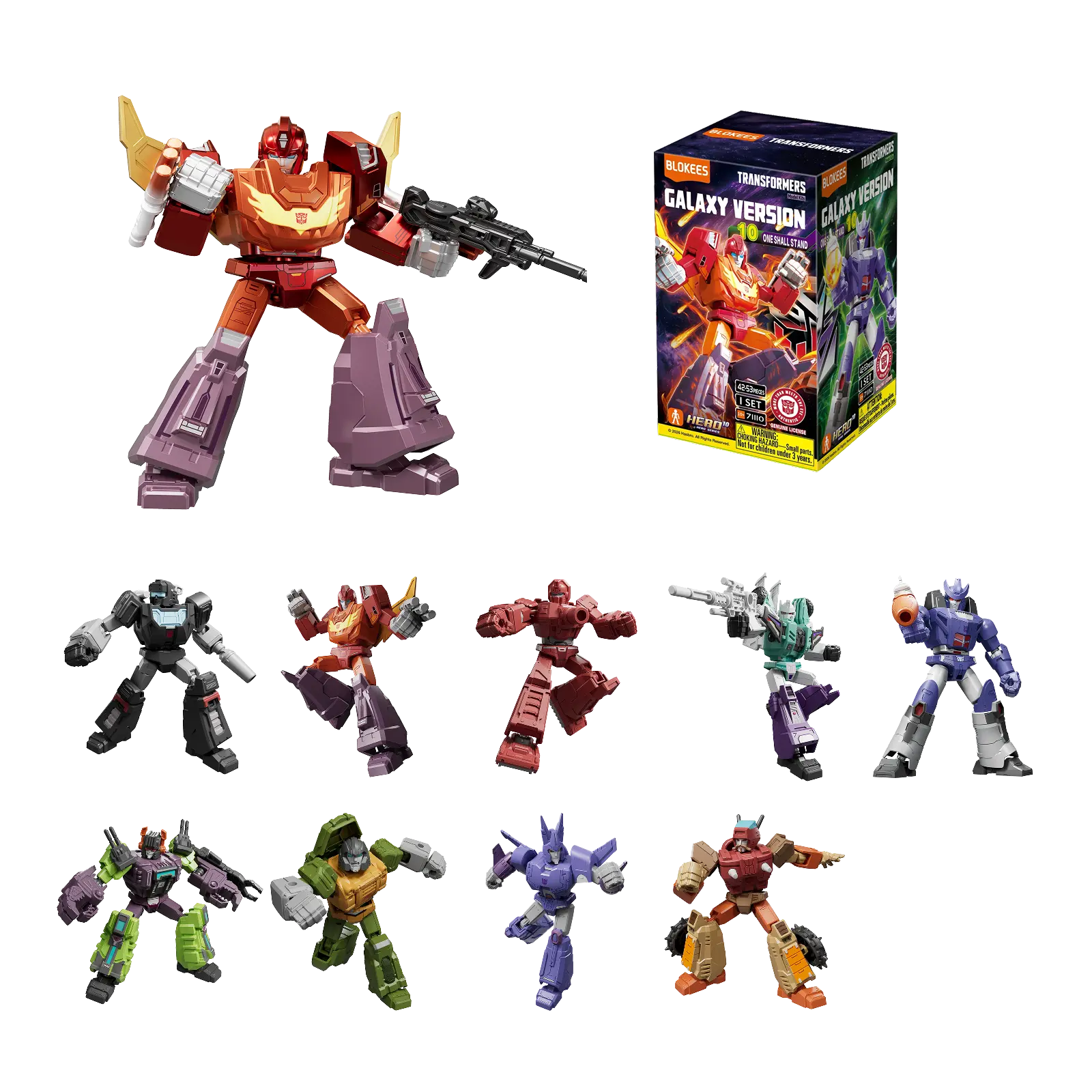 Blokees Transformers Galaxy Version 10 One Shall Stand