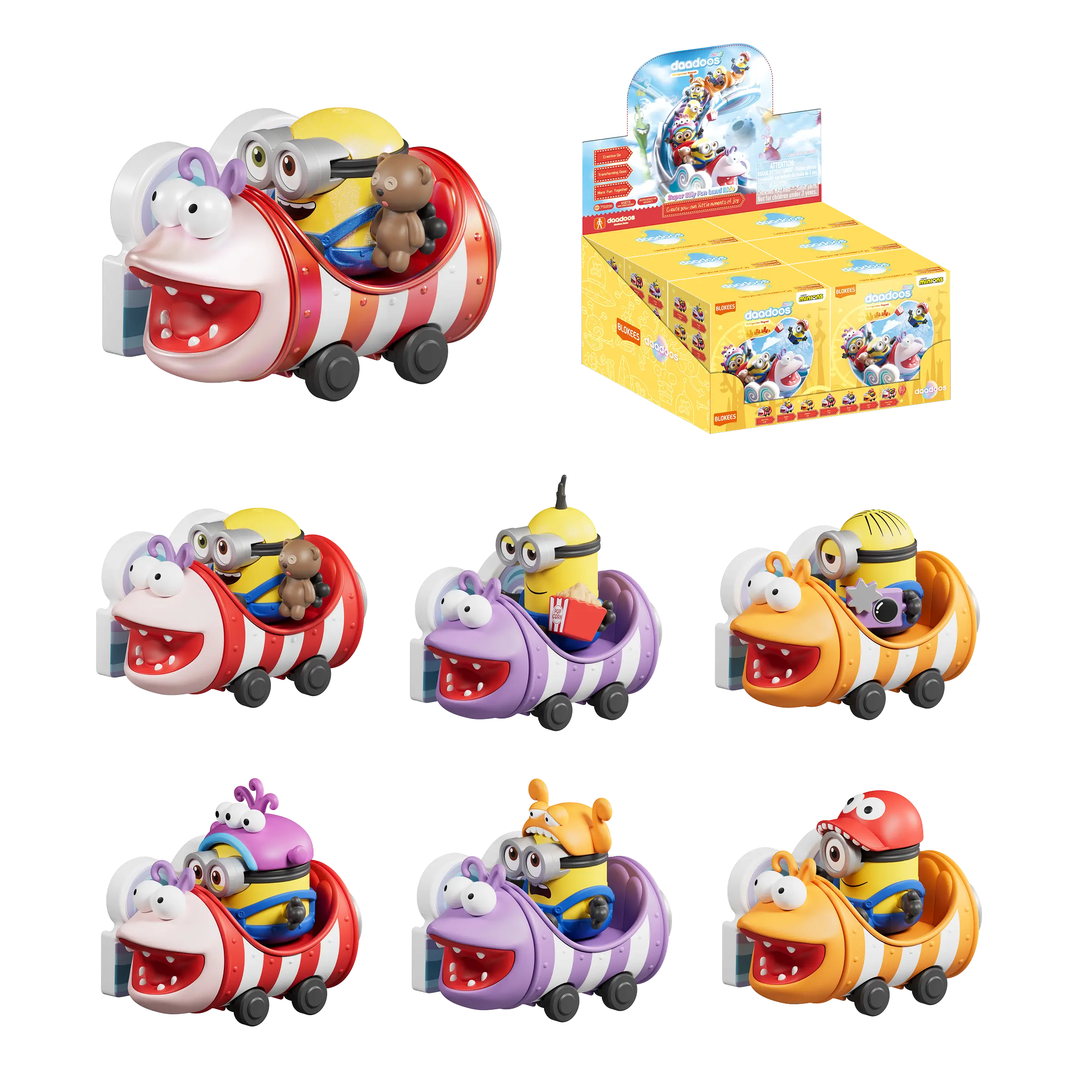 Blokees Minions daadoos Nest Series 01 - Super Silly Fun Land Ride
