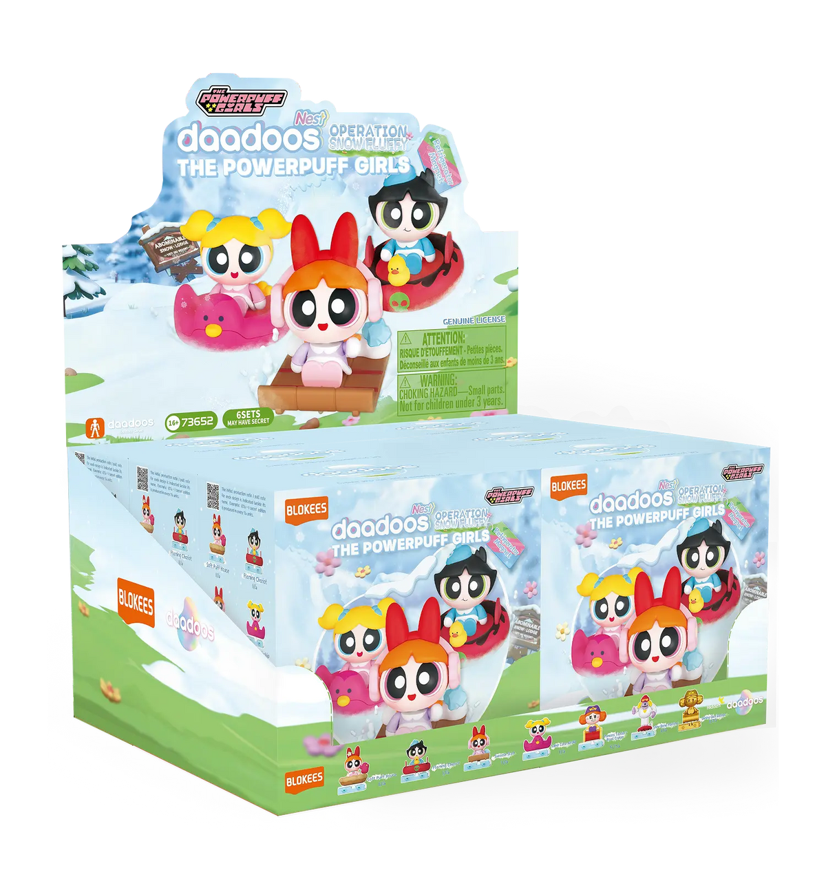 Powerpuff daadoos Nest Series 01 Operation Snow Fluffy