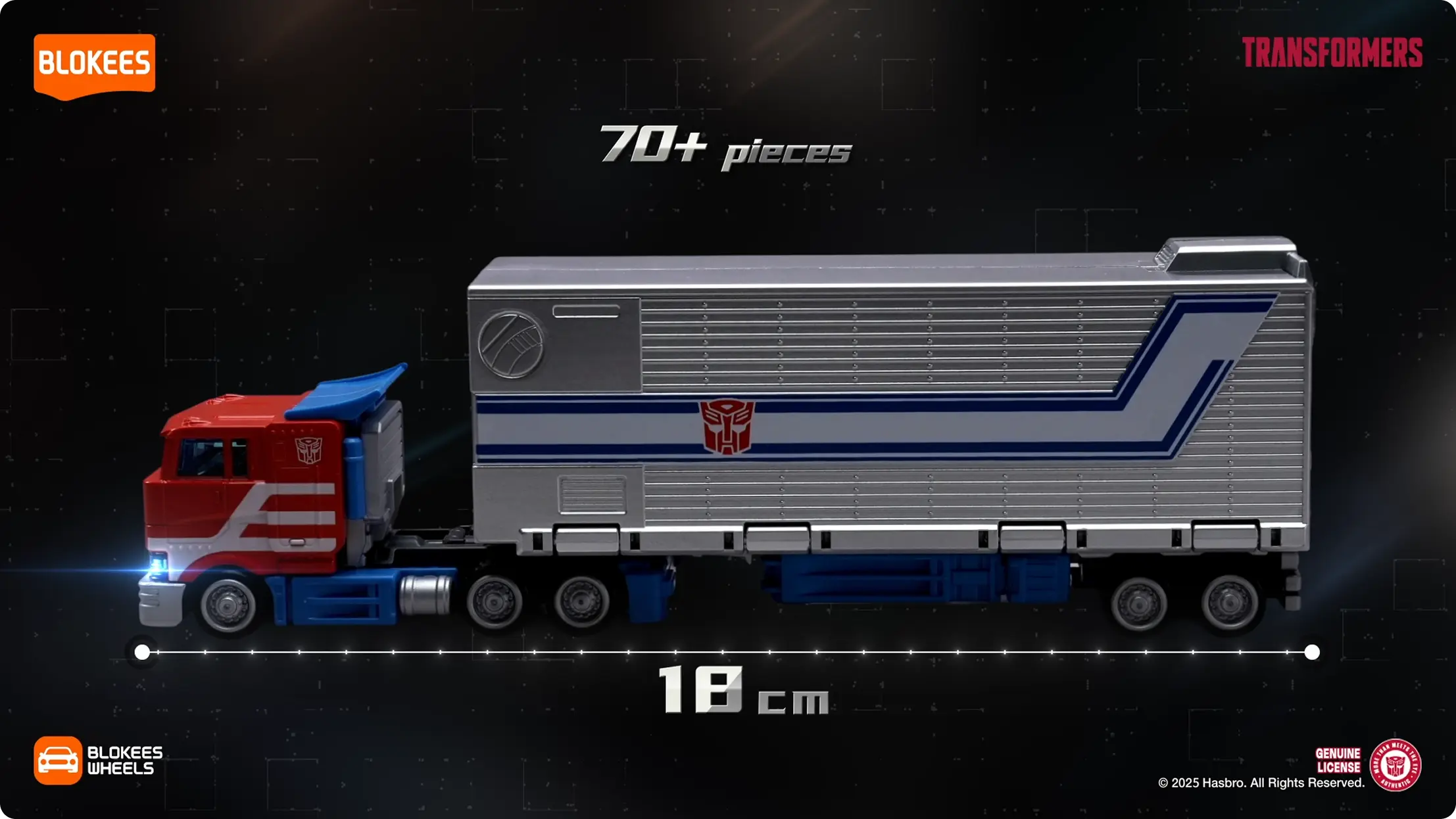 Transformers CT01 Optimus Prime | Blokees Wheels