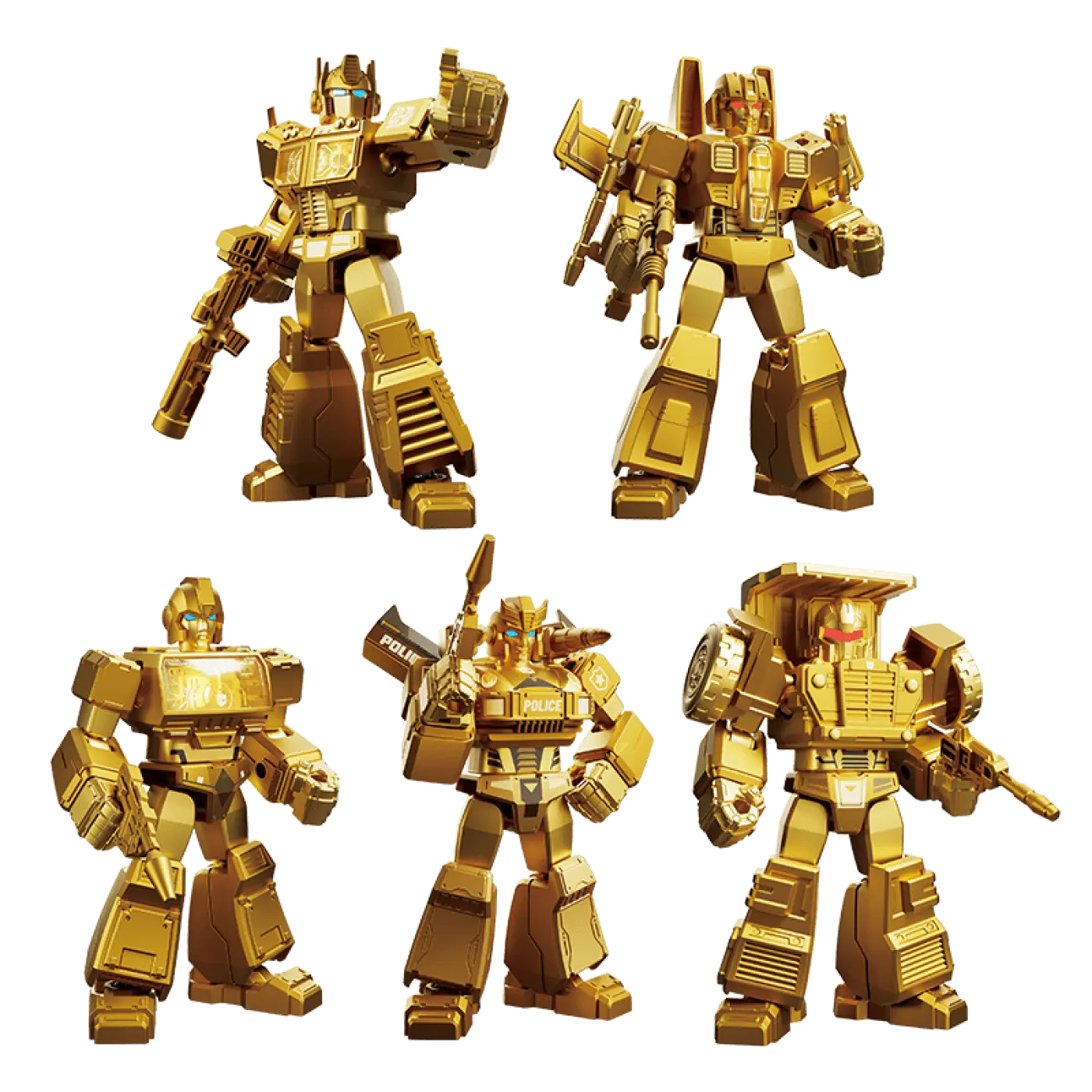 Transformers Version Blokees Transformers X Yearly Version | Limited Golden Edition