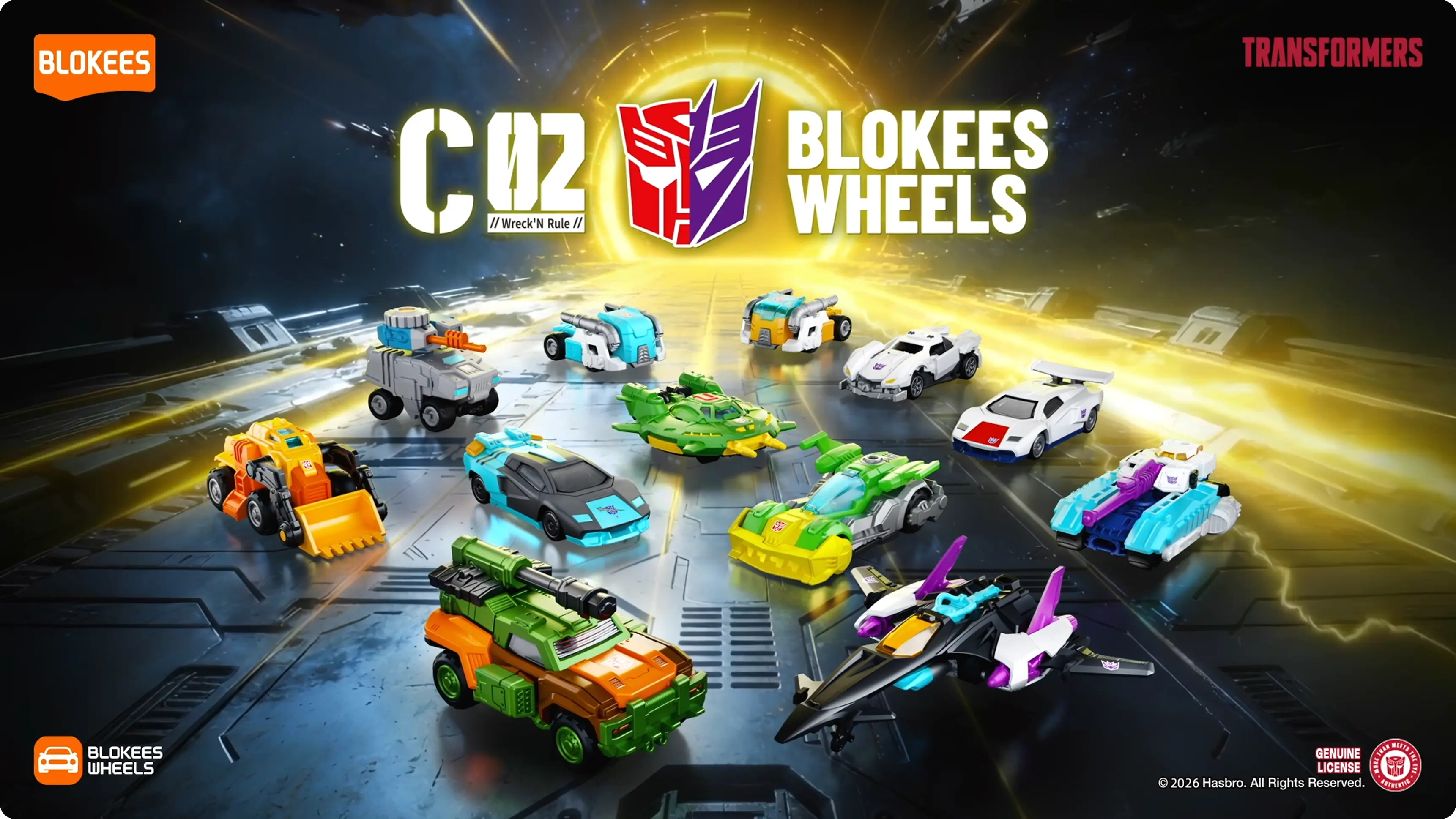 Transformers C02 Wreck'N Rule | Blokees Wheels