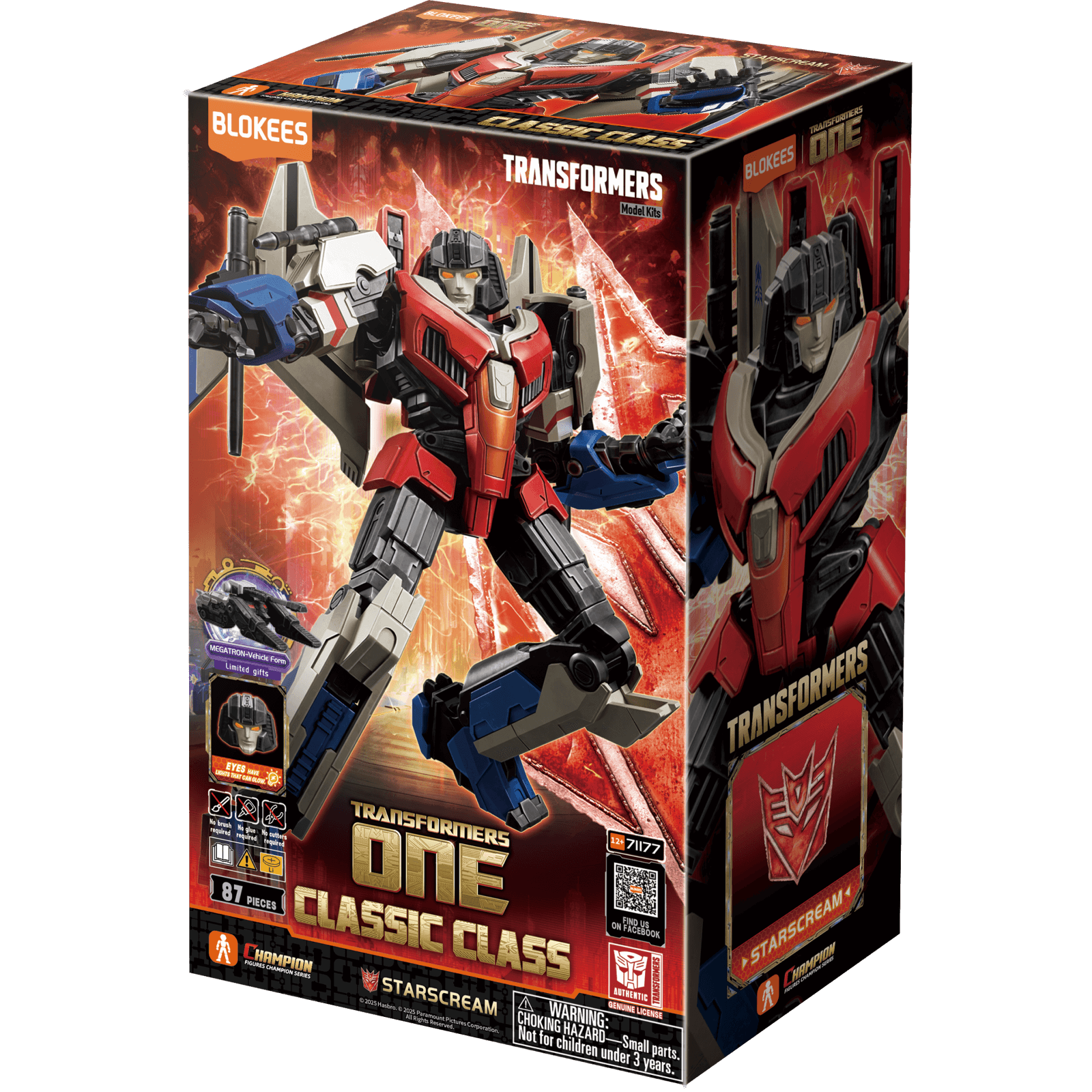 Transformers Classic Class 16 | Transformers One Starscream