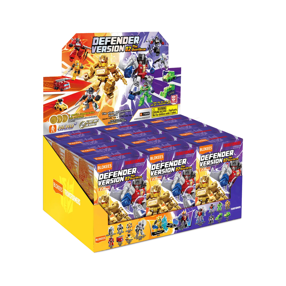 Transformers Defender Version 02 Overthrow