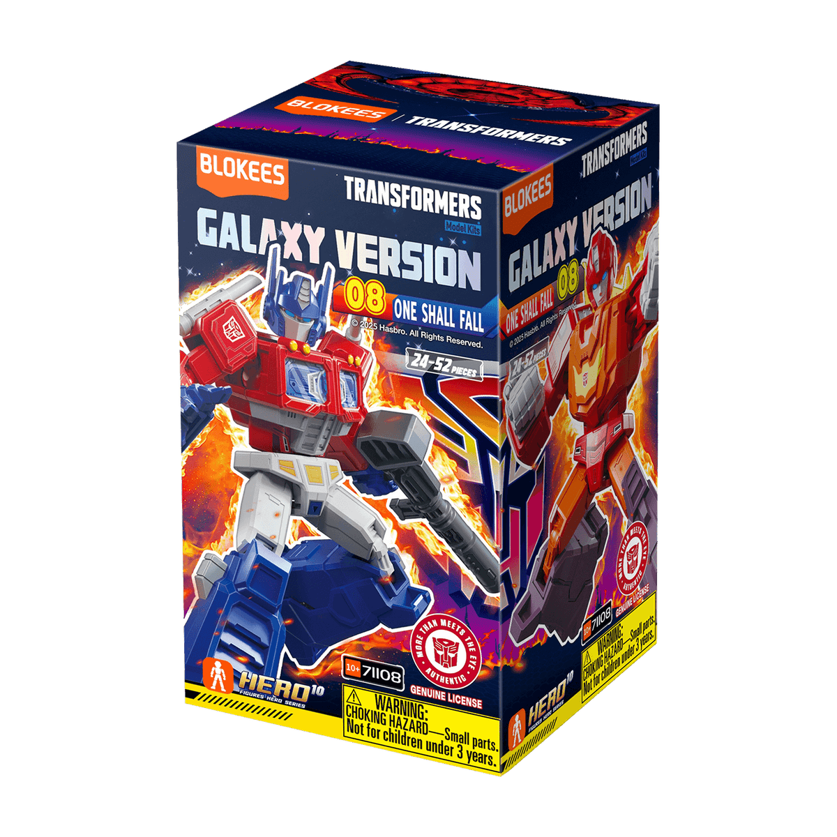 Transformers Galaxy Version 08 One Shall Fall